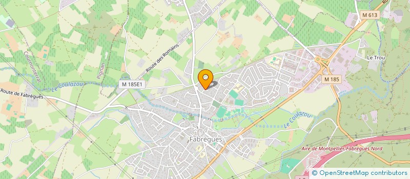 localisation de l'entreprise SATORY  FABREGUES