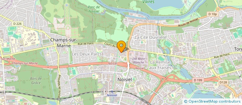 localisation de l'entreprise SATOS  NOISIEL