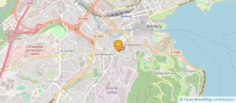 localisation de l'entreprise SATOU PRESTA à ANNECY