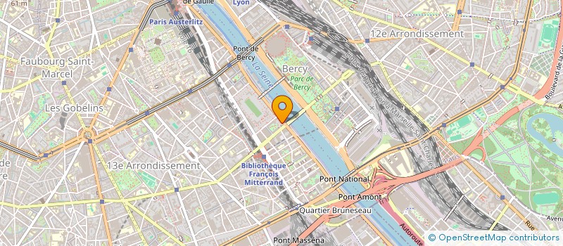 localisation de l'entreprise SATOURNE  PARIS