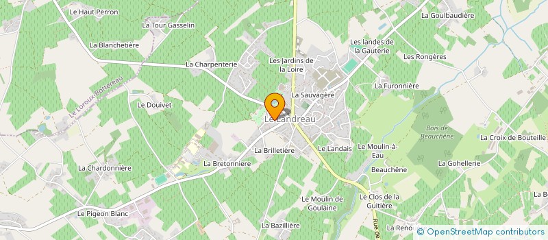 localisation de l'entreprise SATP à LE LANDREAU