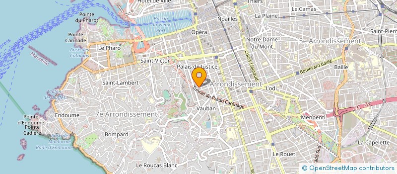 localisation de l'entreprise SATRANS PROVENCE à MARSEILLE