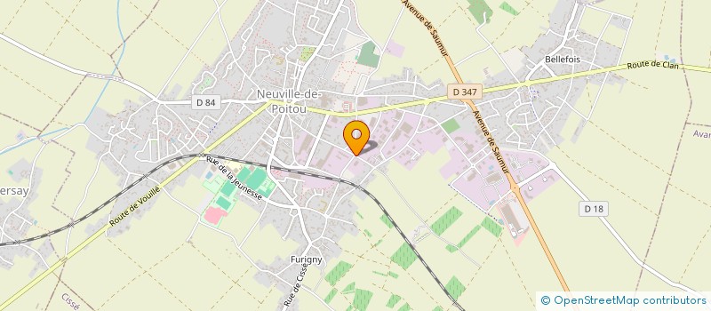 localisation de l'entreprise SATRAV à NEUVILLE-DE-POITOU