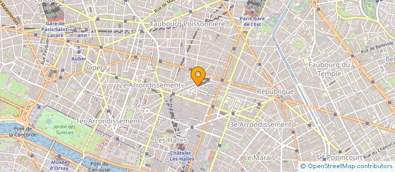 localisation de l'entreprise SATRL A'LIA  PARIS