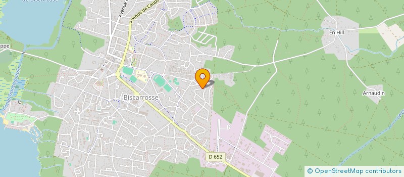 localisation de l'entreprise SATS 40  BISCARROSSE