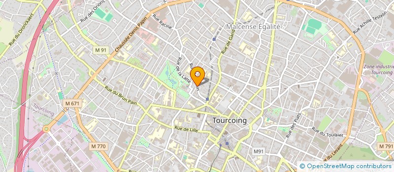 localisation de l'entreprise SATT-ALIMENTATION  TOURCOING
