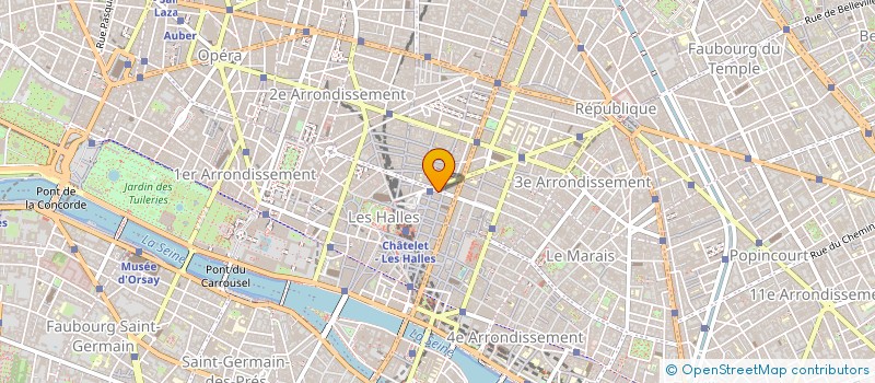 localisation de l'entreprise SATTELIS CONSULTING à PARIS