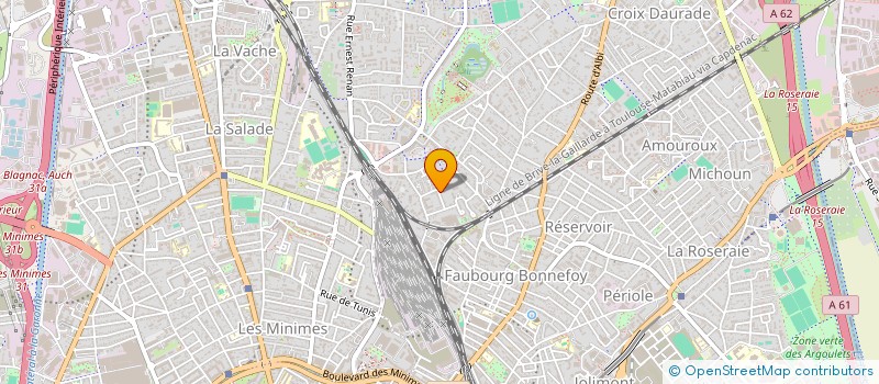 localisation de l'entreprise SATTVA YOGA SHALA à TOULOUSE