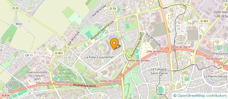 localisation de l'entreprise SATTVAYOGA à CAEN