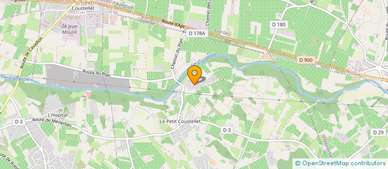 localisation de l'entreprise SATURN  OPPEDE