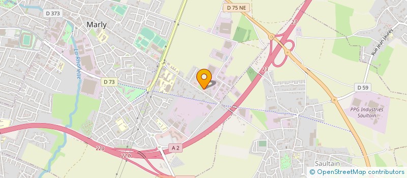 localisation de l'entreprise SATURN CARRELAGES  MARLY