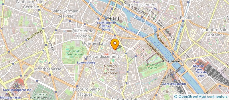 localisation de l'entreprise SATURNE 2  PARIS