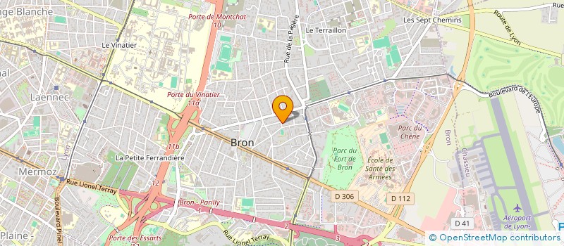 localisation de l'entreprise SATURNE à BRON