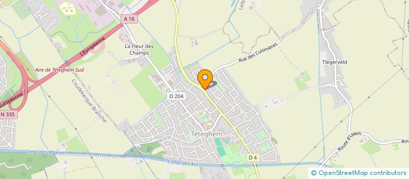 localisation de l'entreprise SATURNE  TETEGHEM-COUDEKERQUE-VILLAGE