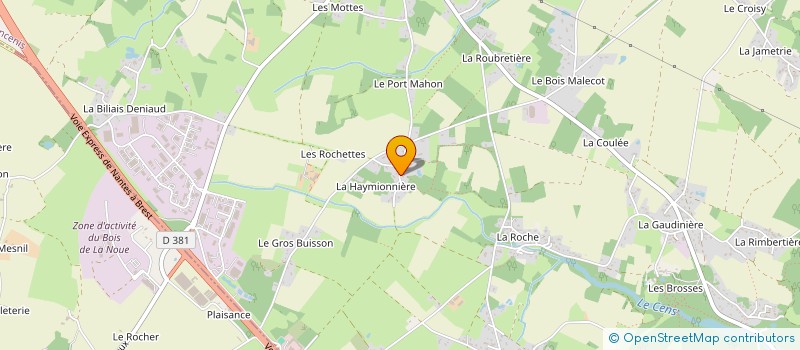 localisation de l'entreprise SATURNE à VIGNEUX-DE-BRETAGNE