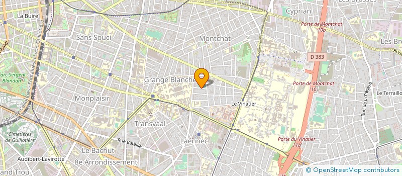 localisation de l'entreprise SATURNE PRODUCTION  LYON