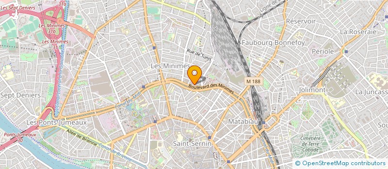 localisation de l'entreprise SATURNIA à TOULOUSE