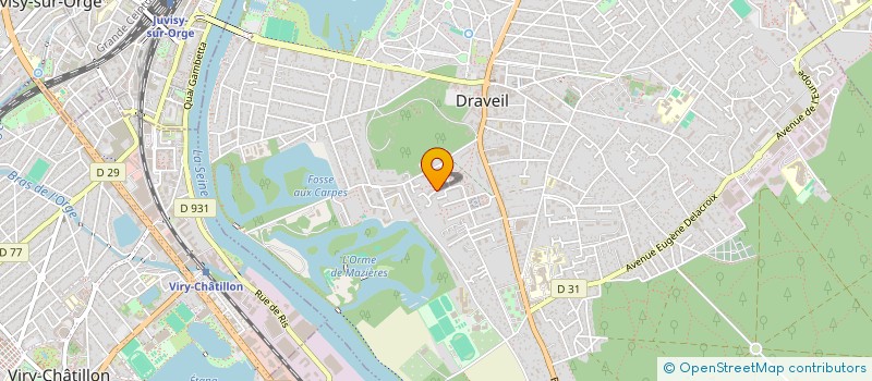 localisation de l'entreprise SATURNIN à DRAVEIL