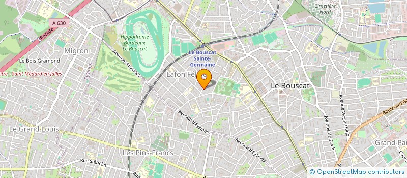 localisation de l'entreprise SATURNIN à LE BOUSCAT