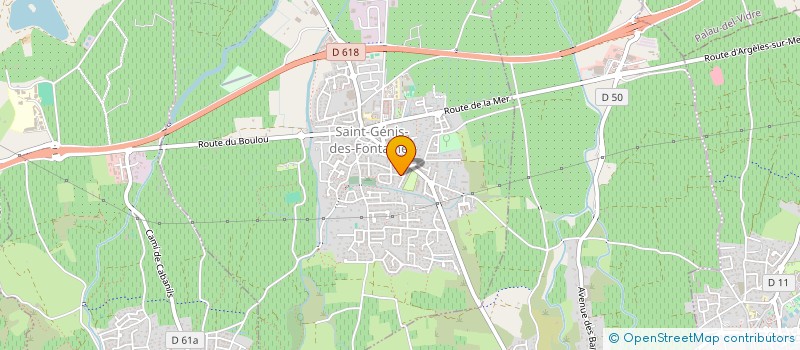 localisation de l'entreprise SATYA  SAINT-GENIS-DES-FONTAINES