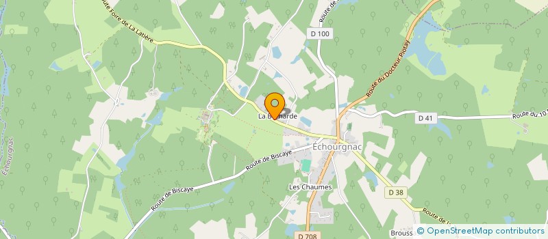 localisation de l'entreprise SATYA VEDA  ECHOURGNAC