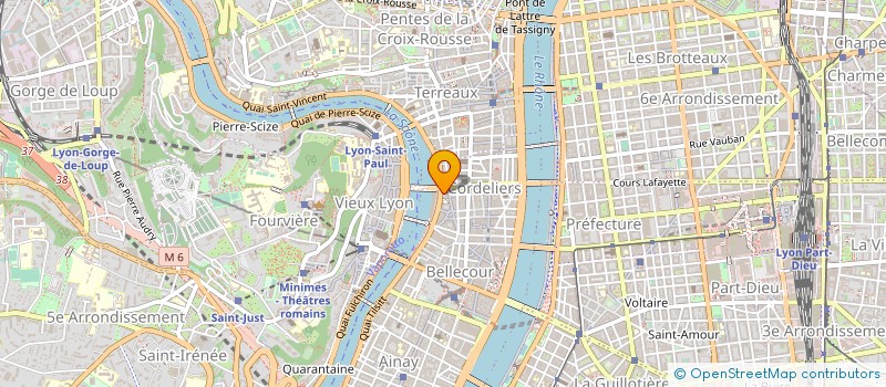 localisation de l'entreprise SATYAM à LYON