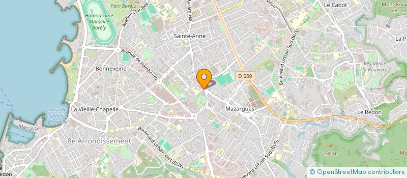 localisation de l'entreprise SATYAM à MARSEILLE