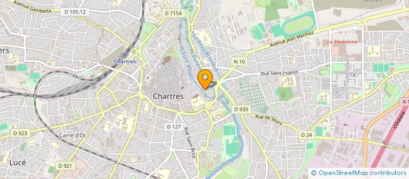localisation de l'entreprise SATYLOQUE à CHARTRES