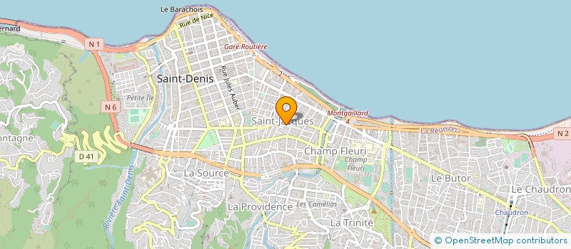 localisation de l'entreprise SATYOR REUNION à SAINT-DENIS