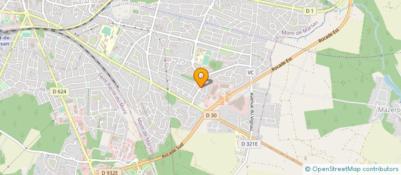 localisation de l'entreprise SATYS COORPORATION à MONT-DE-MARSAN