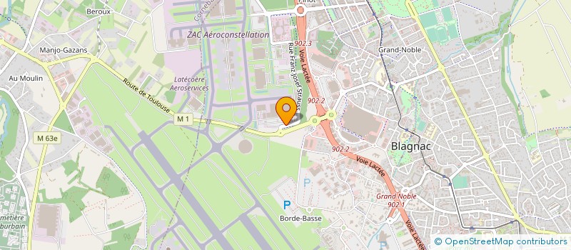 localisation de l'entreprise SATYS SEALING & PAINTING FRANCE à BLAGNAC