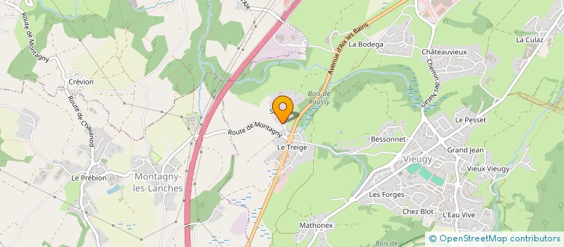 localisation de l'entreprise SAU'NET à ANNECY