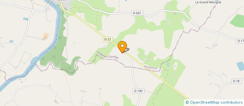 localisation de l'entreprise SAU'SAFE  DAON