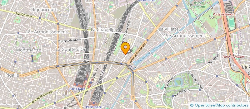 localisation de l'entreprise SAU WESDAS à PARIS