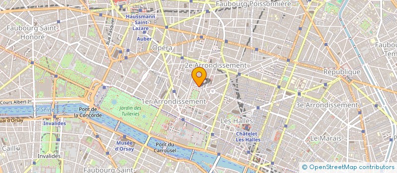 localisation de l'entreprise SAUBIAC ARGENTE & CO  PARIS