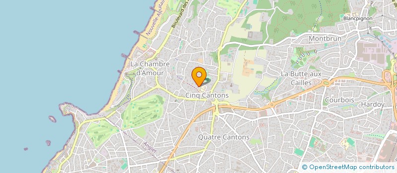 localisation de l'entreprise SAUBIETTE  ANGLET