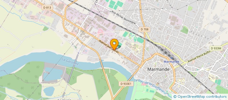 localisation de l'entreprise SAUBIMMO  MARMANDE