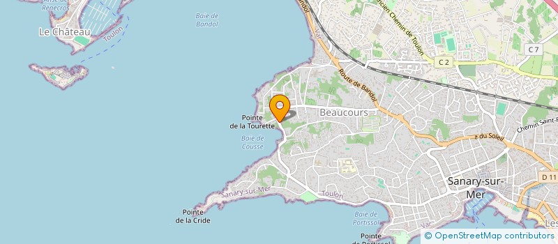localisation de l'entreprise SAUBLIN à SANARY-SUR-MER
