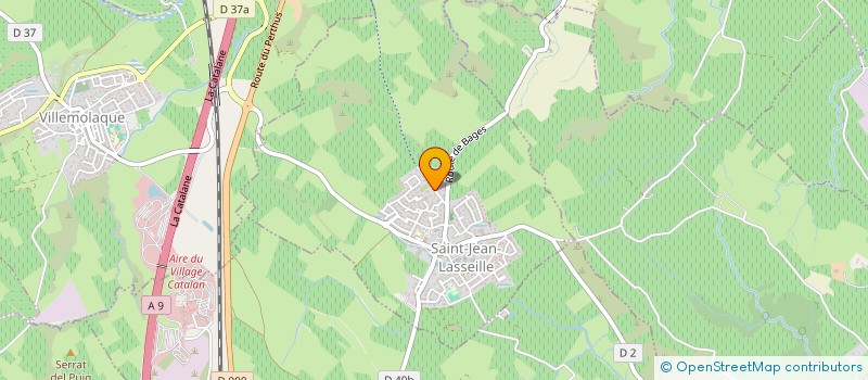 localisation de l'entreprise SAUBLOU  SAINT-JEAN-LASSEILLE