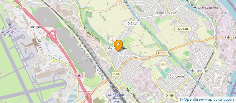 localisation de l'entreprise SAUBOIS MARTIN  SAINT-LOUIS