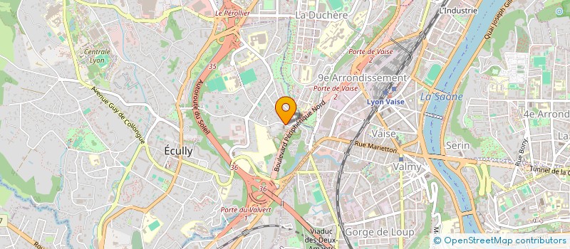 localisation de l'entreprise SAUCE POULETTE  ECULLY