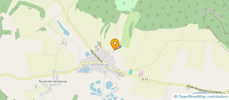 localisation de l'entreprise SAUCEDALLAS  VENDRESSE