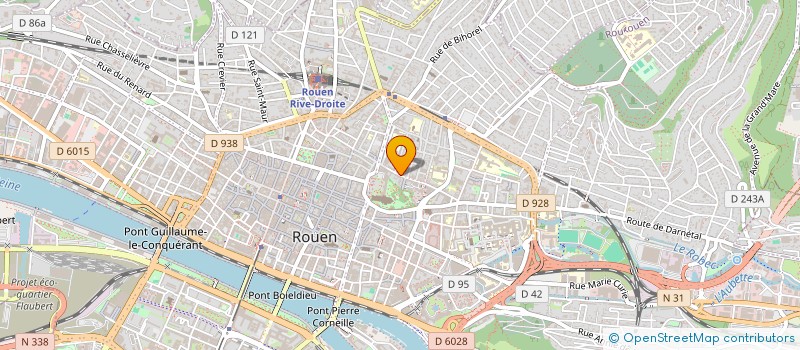 localisation de l'entreprise SAUCICORP à ROUEN