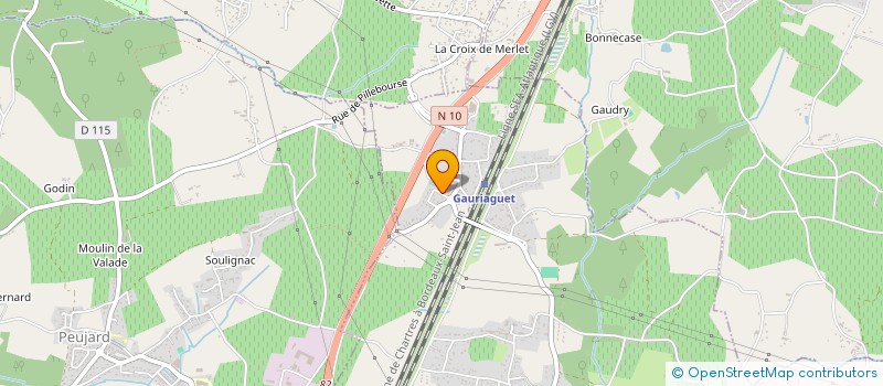 localisation de l'entreprise SAUCISSONS ET TERROIR  GAURIAGUET