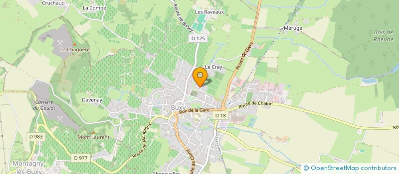 localisation de l'entreprise SAUDADE  MONTAGNY-LES-BUXY