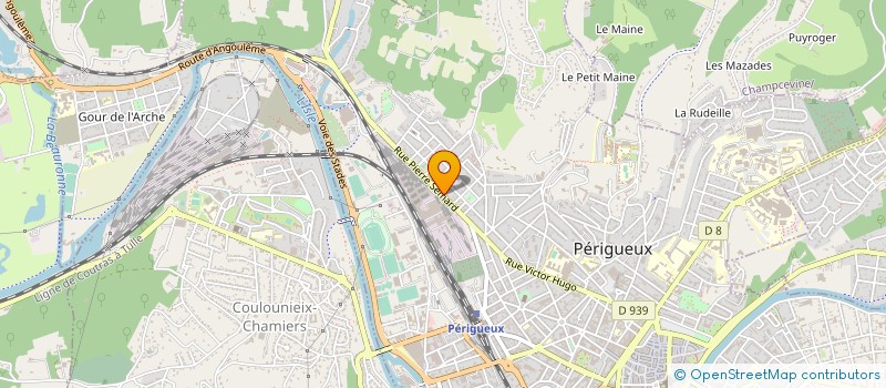 localisation de l'entreprise SAUDADE SAS à PERIGUEUX