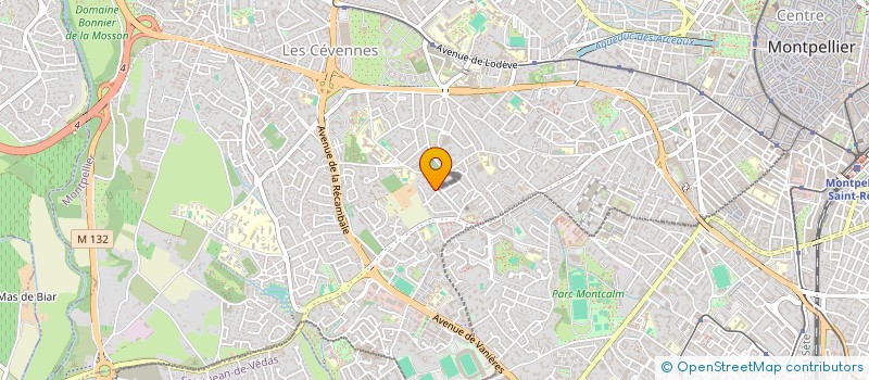localisation de l'entreprise SAUDASIL INVEST à MONTPELLIER