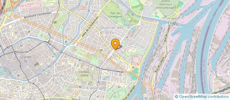 localisation de l'entreprise SAUER LYDIA à STRASBOURG