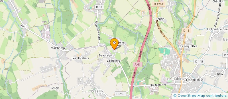 localisation de l'entreprise SAUGE GARAGE SASU  FEIGERES