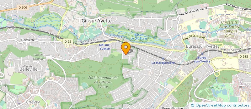 localisation de l'entreprise SAUGE-SOLIDARITE AUTISME GESTION à GIF-SUR-YVETTE